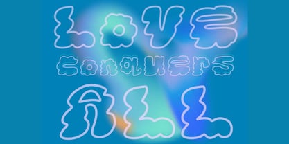 PuffyJacket Font Poster 13