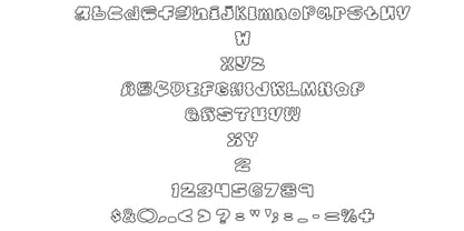 PuffyJacket Font Poster 6
