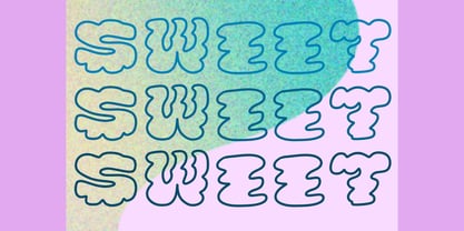PuffyJacket Font Poster 3