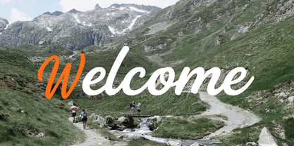 Peoneez Signature Font Poster 2