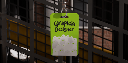 Liquid Unflow Font Poster 8