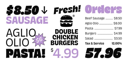 Krause Variable Font Poster 6