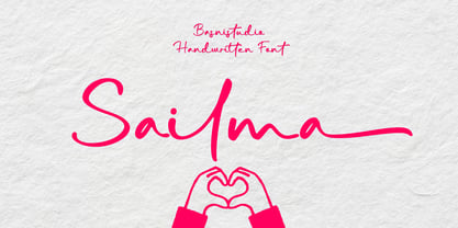 Sailma Font Poster 1