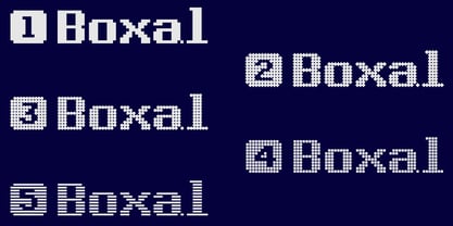 Boxal Font Poster 1