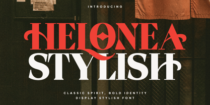 Helonea Font Poster 1