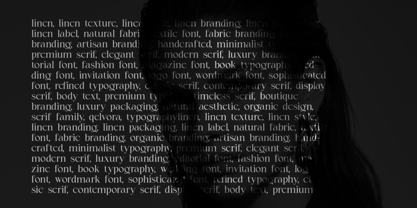 Qelvora Font Poster 6