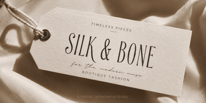 Silkgrove Font Poster 5