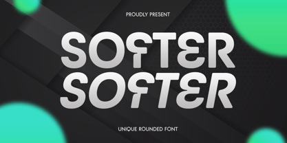 Softer Font Poster 1