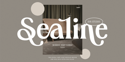 Sealine Font Poster 1