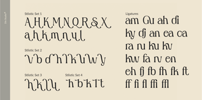 Sealine Font Poster 7