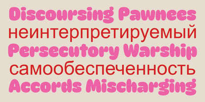 Boba Variable Font Poster 6