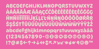 Boba Variable Font Poster 15