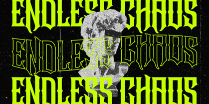 Underock Font Poster 7