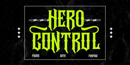 Underock Font Poster 2