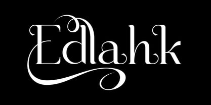 Edlahk Font Poster 1