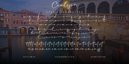 Cimlajin Font Poster 11