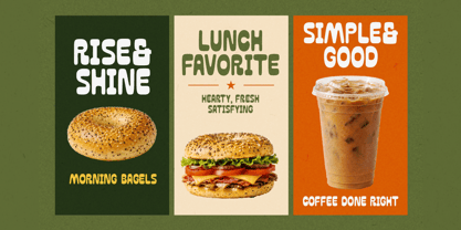Toasted Avenue Font Poster 4