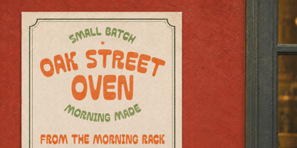 Toasted Avenue Font Poster 8