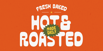 Toasted Avenue Font Poster 2