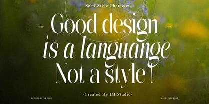 The Simple Editorial Font Poster 11