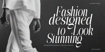The Simple Editorial Font Poster 4