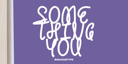 Something You Font Poster 1