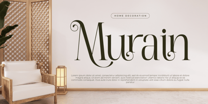 Sinvia Font Poster 8
