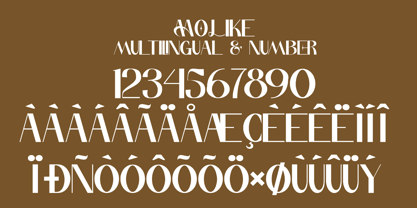 LsMolike Font Poster 5