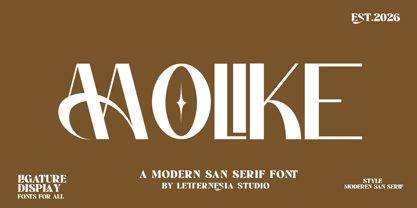 LsMolike Font Poster 1