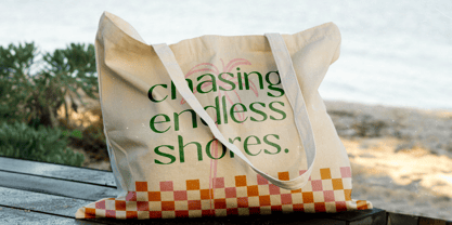 Sunday Eksotic Font Poster 4