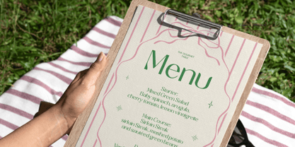 Sunday Eksotic Font Poster 6