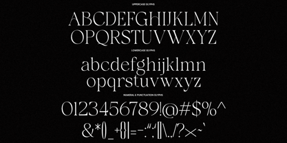 Galvore Font Poster 10