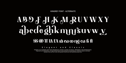 Hingrey Font Poster 5