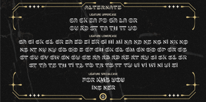 Shinery Loud Font Poster 13
