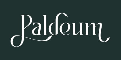 Paldeum Font Poster 1
