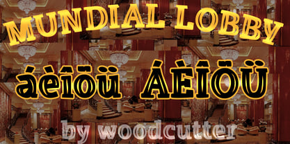 Mundial Lobby Font Poster 3
