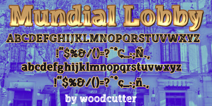 Mundial Lobby Font Poster 4