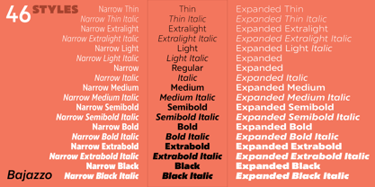 Bajazzo Font Poster 3