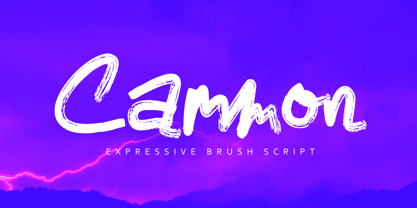 Cammon Font Poster 1