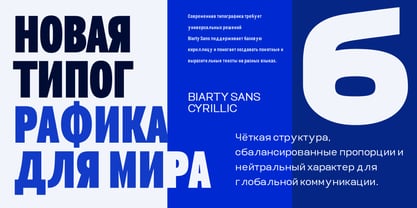 Biarty Sans Font Poster 10