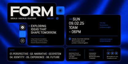 Biarty Sans Font Poster 2