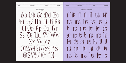 Dh Atilras Font Poster 15