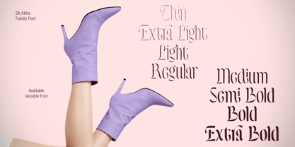 Dh Atilras Font Poster 6
