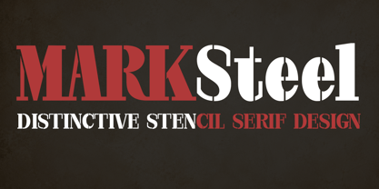 Marksteel Font Poster 1