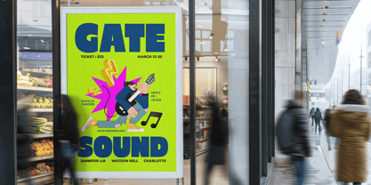 Short Hype Font Poster 3
