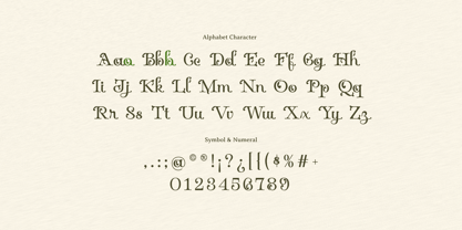 Dophair Font Poster 6