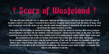 Wolfcrest Font Poster 6