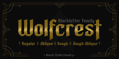 Wolfcrest Font Poster 1