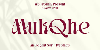 Mukqhe Font Poster 1