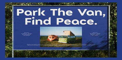 Blare Font Poster 9